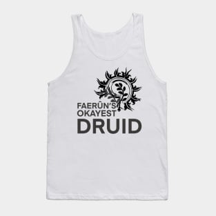 Faerun's Okayest Druid Tank Top